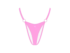 Taffy Pink Ringer Bottoms
