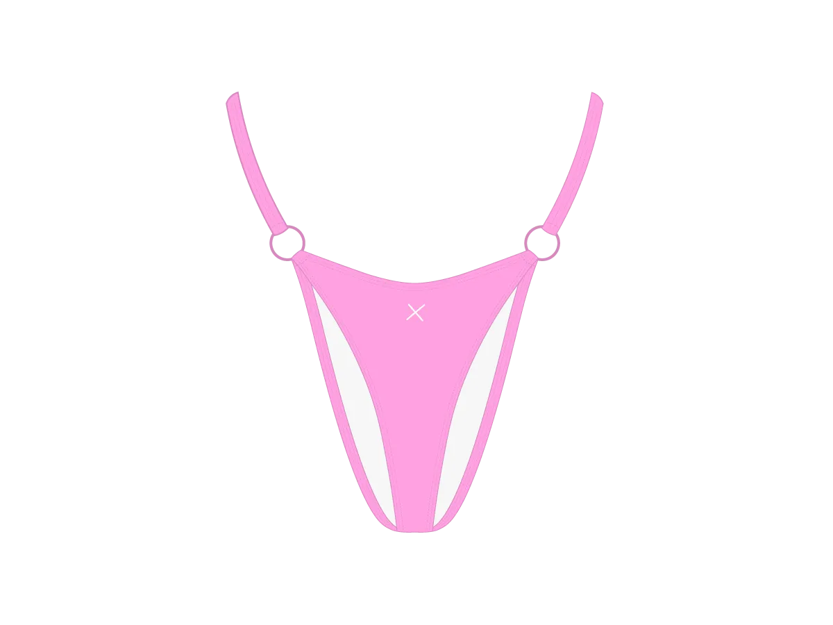 Taffy Pink Ringer Bottoms