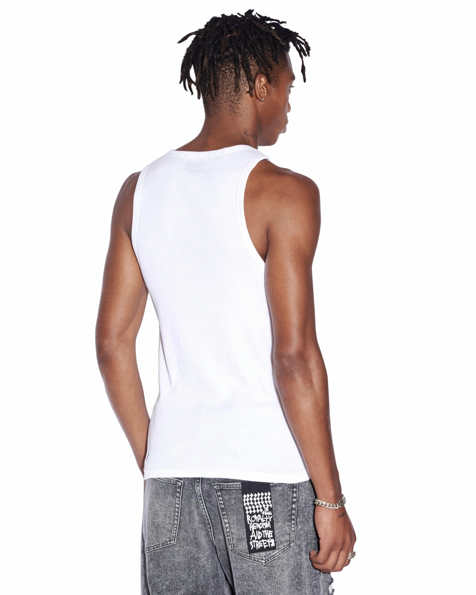 DEBUT SINGLET WHITE SkinFriendlyFibers