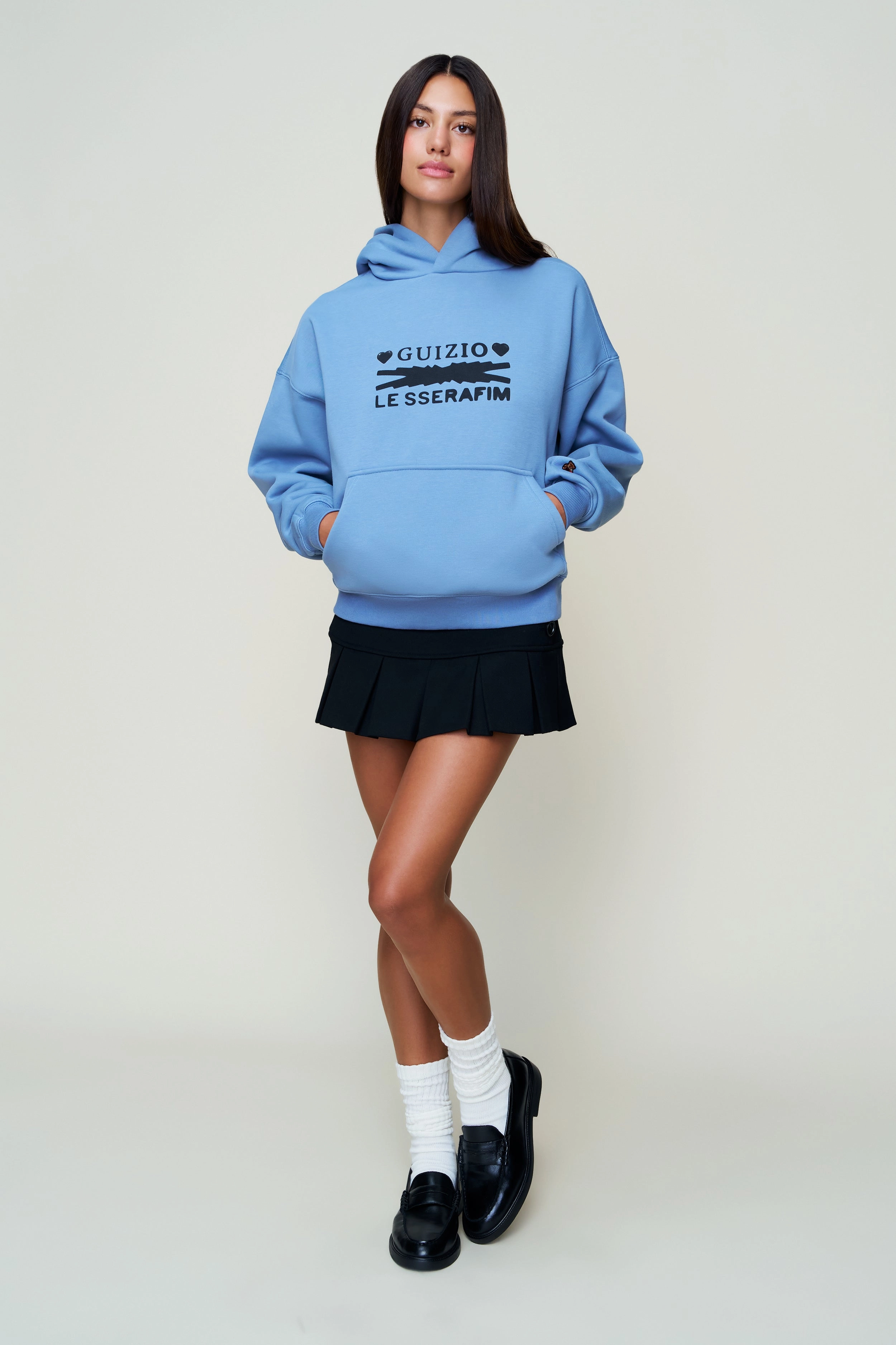 Hearts Pull Over Hoodie Travel Light Ventilated Panels