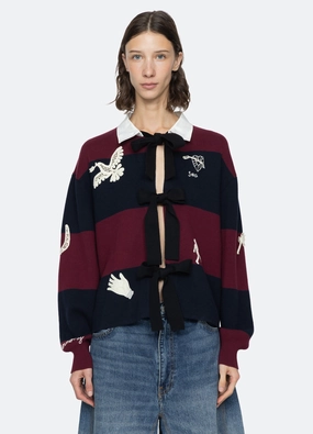 Regular Fit Athletic Look Hester Cardigan