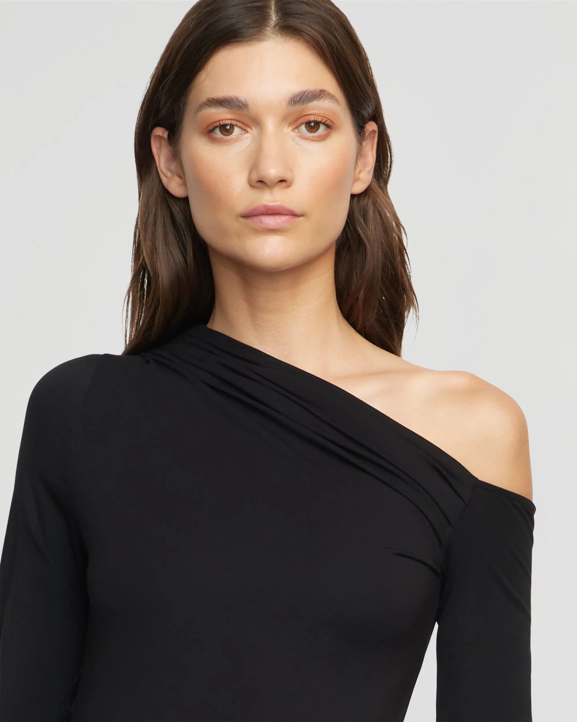 Lounge Moment Alina Off-Shoulder Jersey Dress