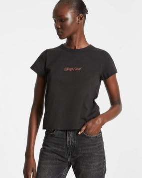 Tailored Fit KSUBI DAZE MINI SS TEE JET BLACK Everyday Look Smooth Finish