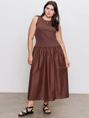 Love Energy Simple Ease Take Me Away Midi Dress Mesa Extended Sizing