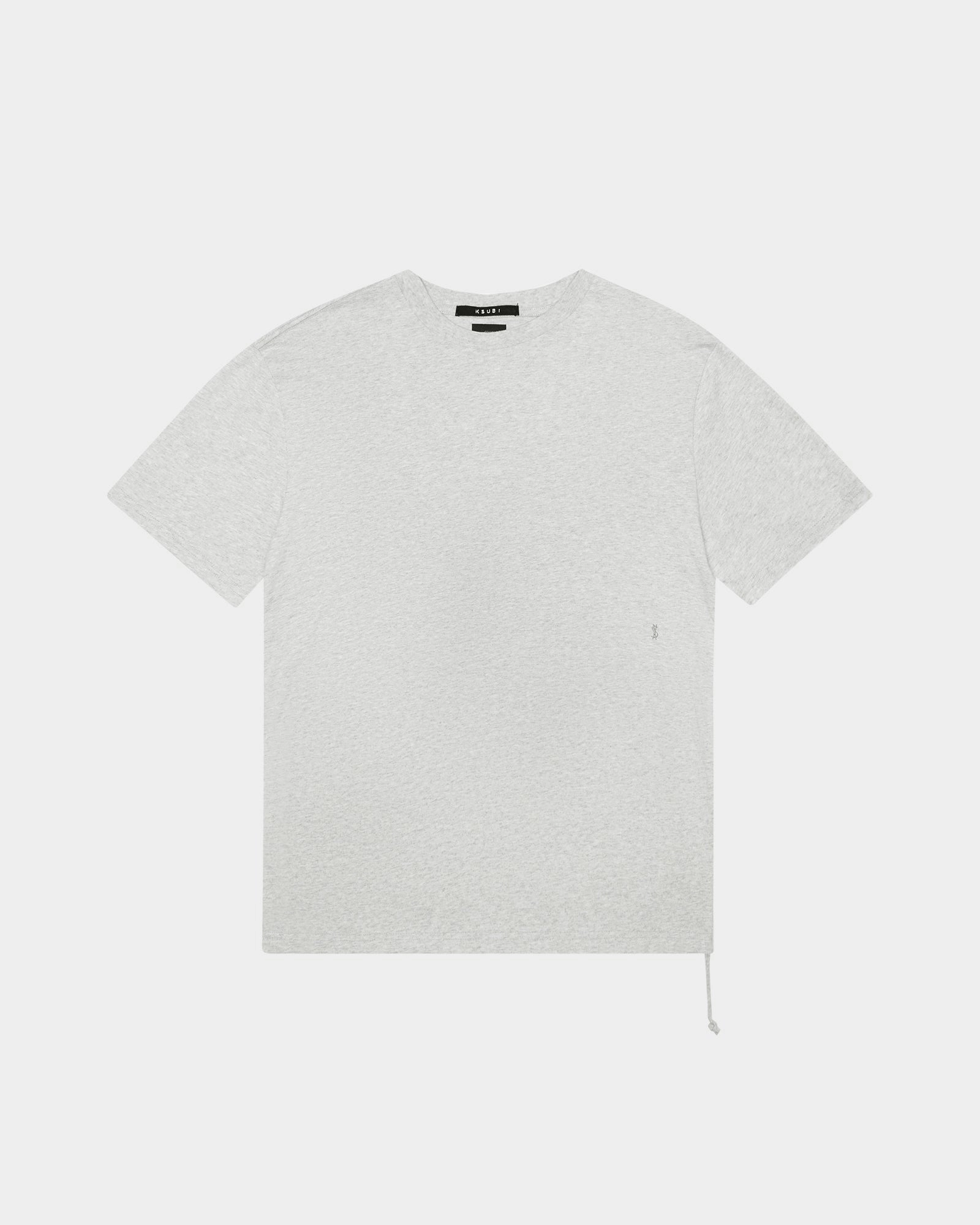4 X 4 BIGGIE SS TEE GREY MARLE Soft Cotton Feel