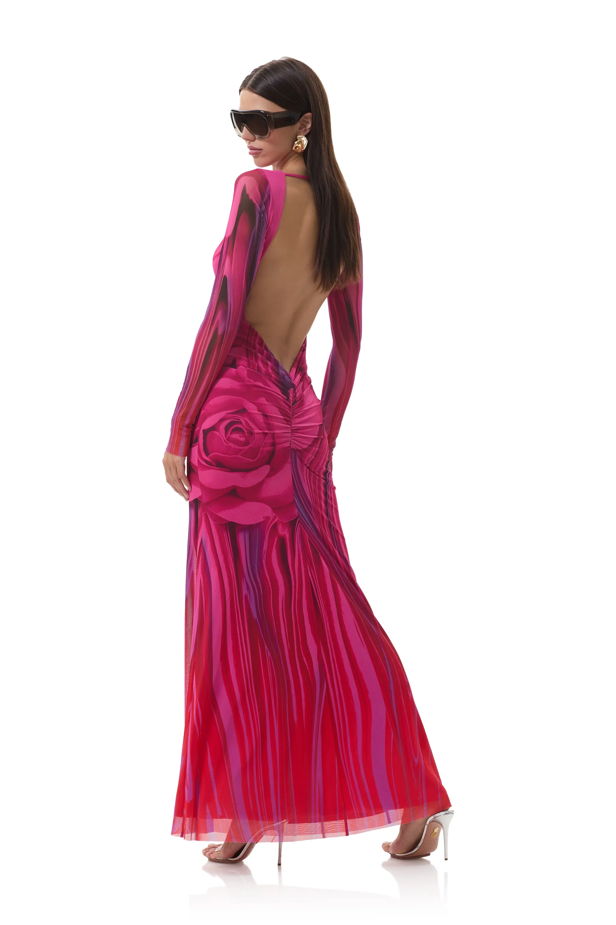 Talmo Dress - Fuchsia Rose Easy Elegance