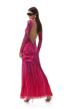 Talmo Dress - Fuchsia Rose Easy Elegance