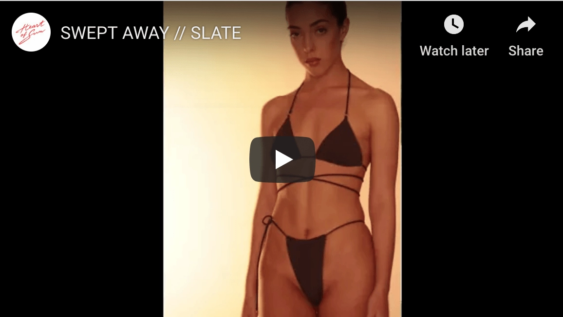 SWEPT AWAY BOTTOM | SLATE FrictionResistant Fabric