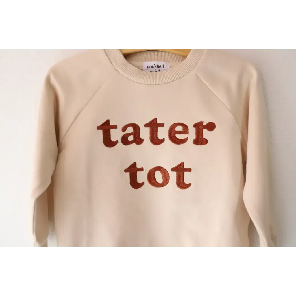 Tater Tot Kids Pullover Sweatshirt