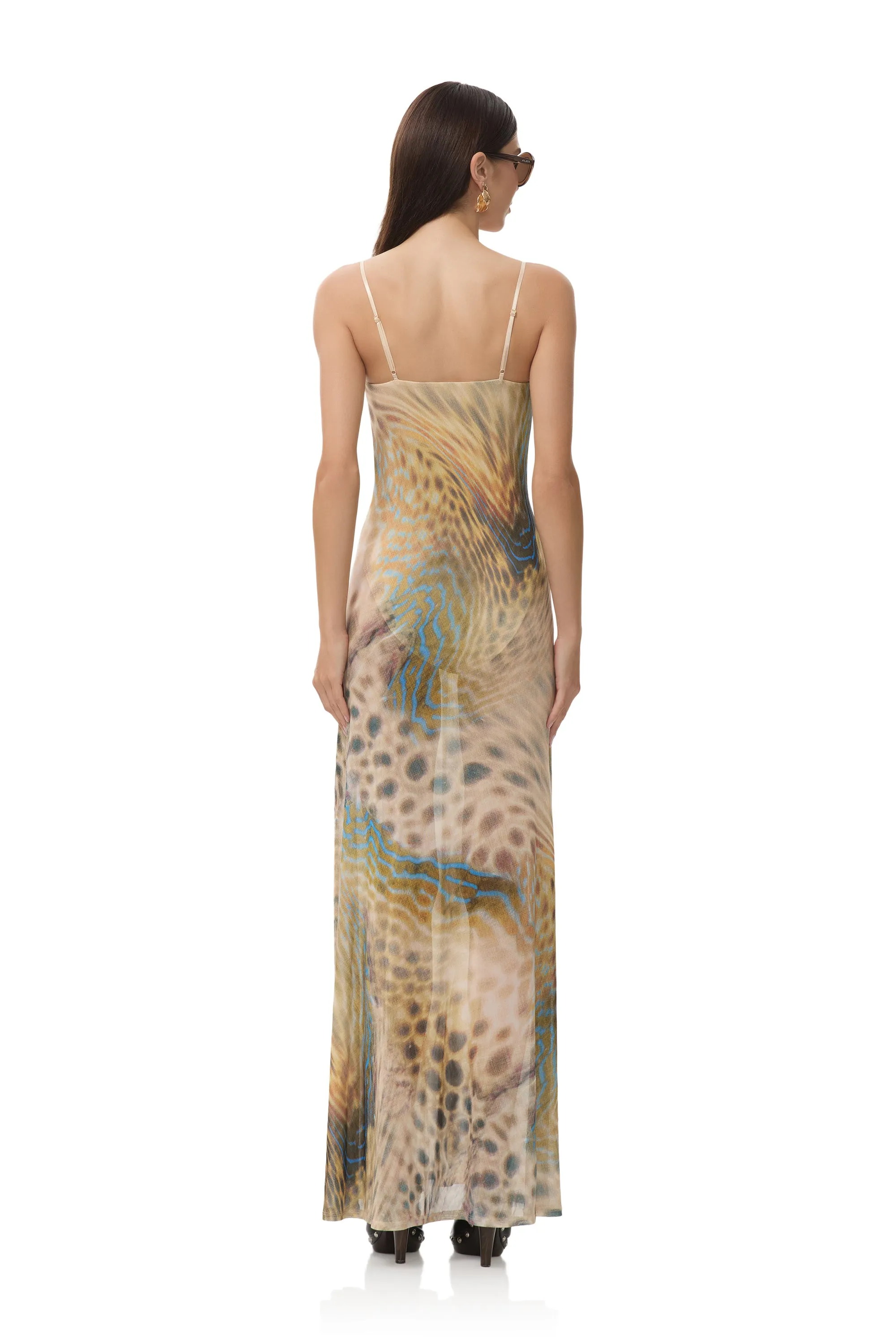 Shae Dress - Fish Scale Swirl Premium Quality