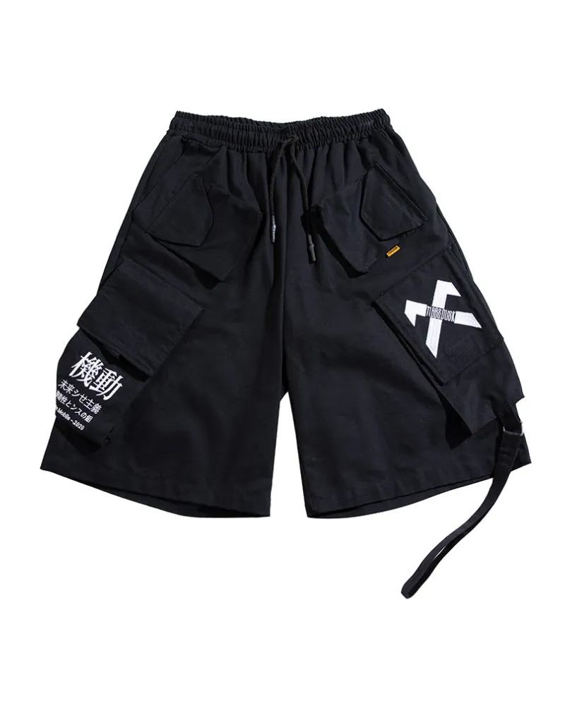 Techwear X-Man Cargo Streetwear Shorts