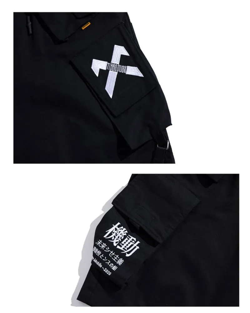 Techwear X-Man Cargo Streetwear Shorts