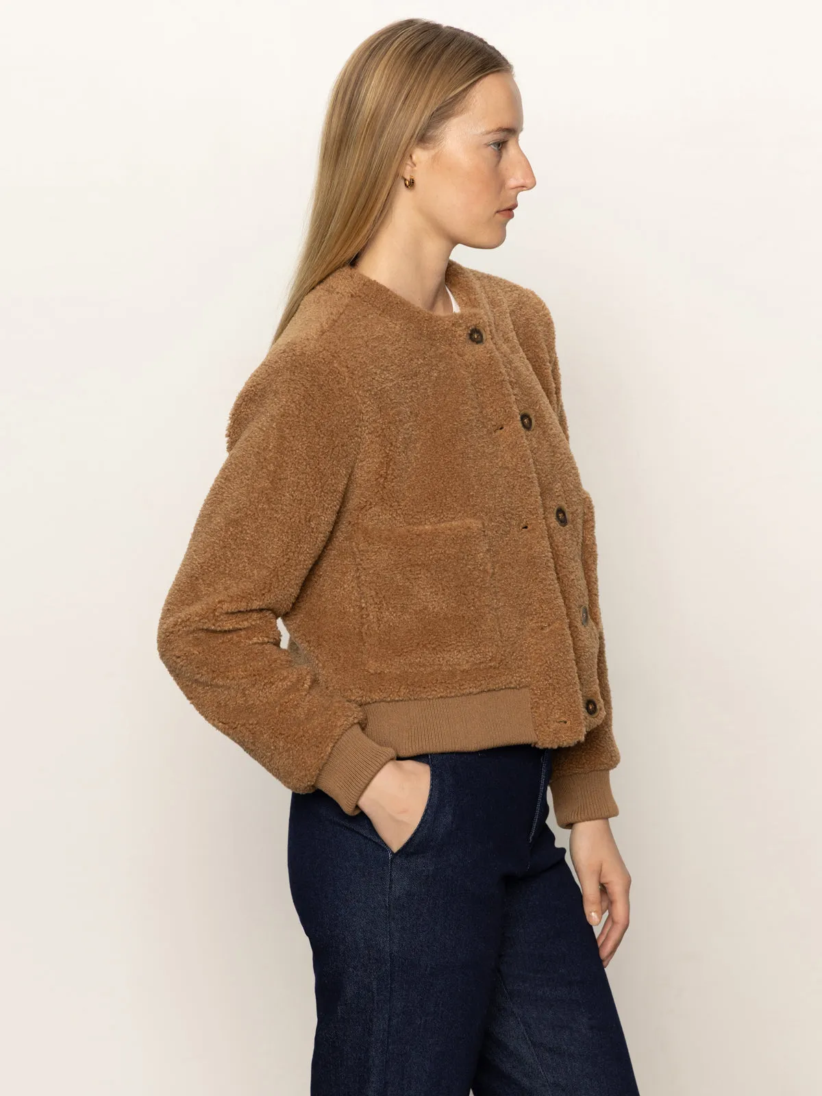 Slim Profile Patience Teddy Cardi Bronze