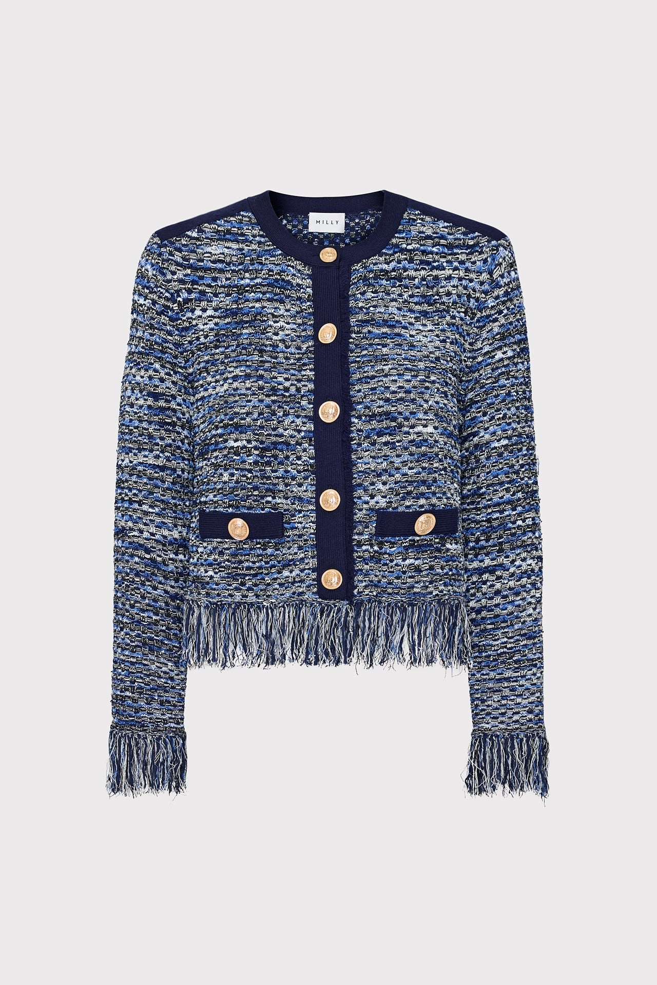 Year Round Garment Dyed Kaia Textured Knit Cardigan Jacket