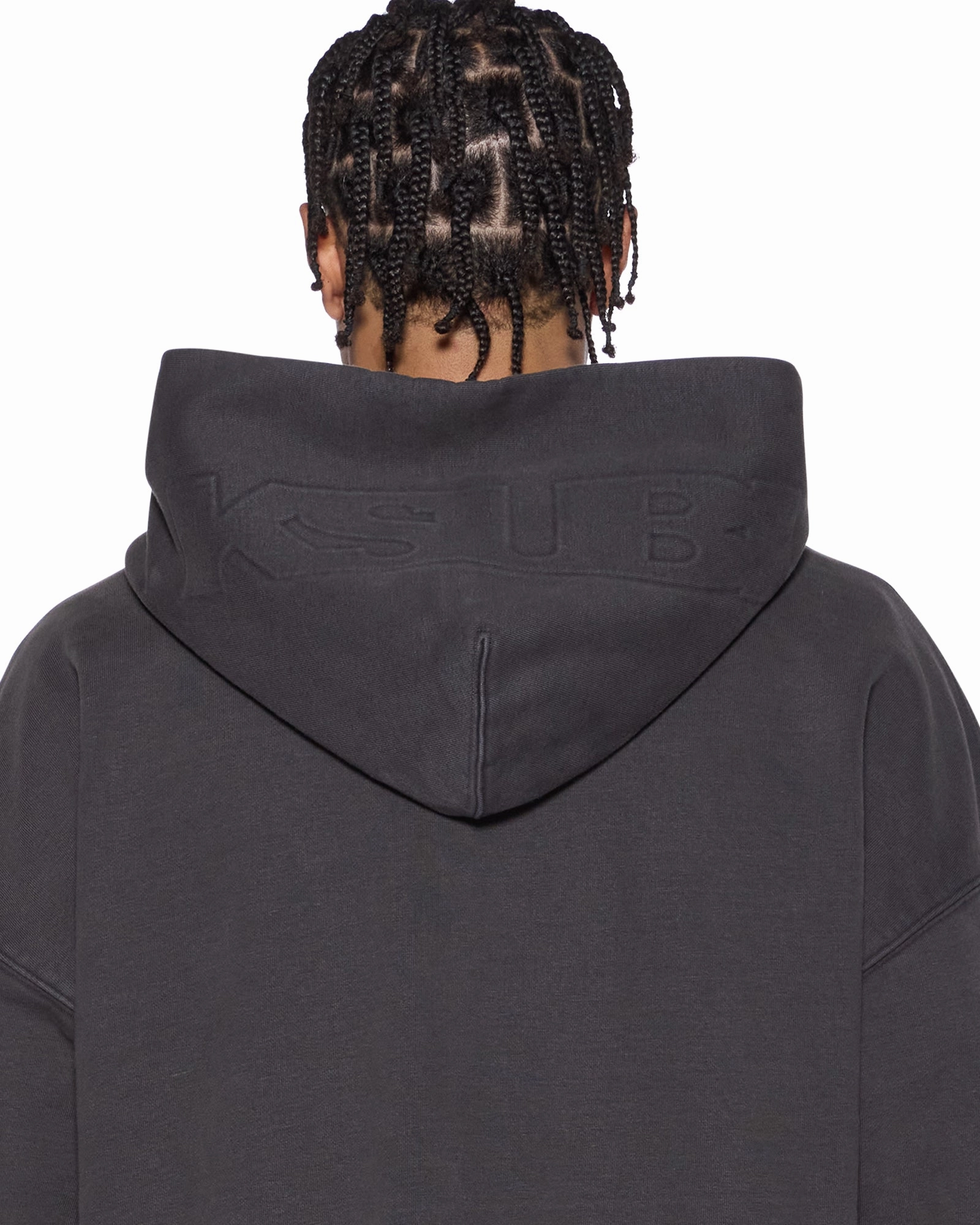 NonChafeCollarTech INTRUDER EKCESS HOODIE FADED BLACK