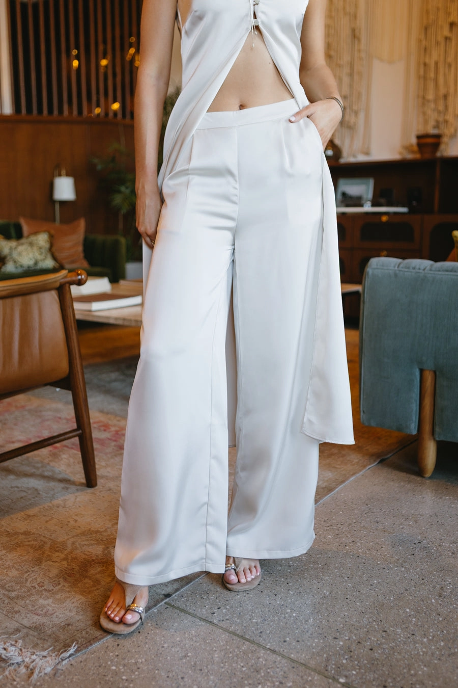 stain resistant coating Seamless Design All Eyes on You Pants