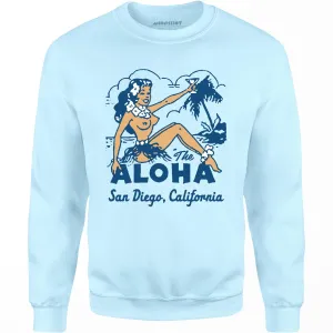 The Aloha - San Diego, CA - Vintage Tiki Bar - Unisex Sweatshirt