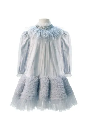 The Camille Tulle Dress (Blue)