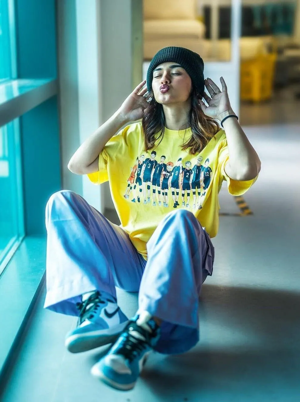 The Haikyu! : Burger Bae Oversized  Tee For Men and Women