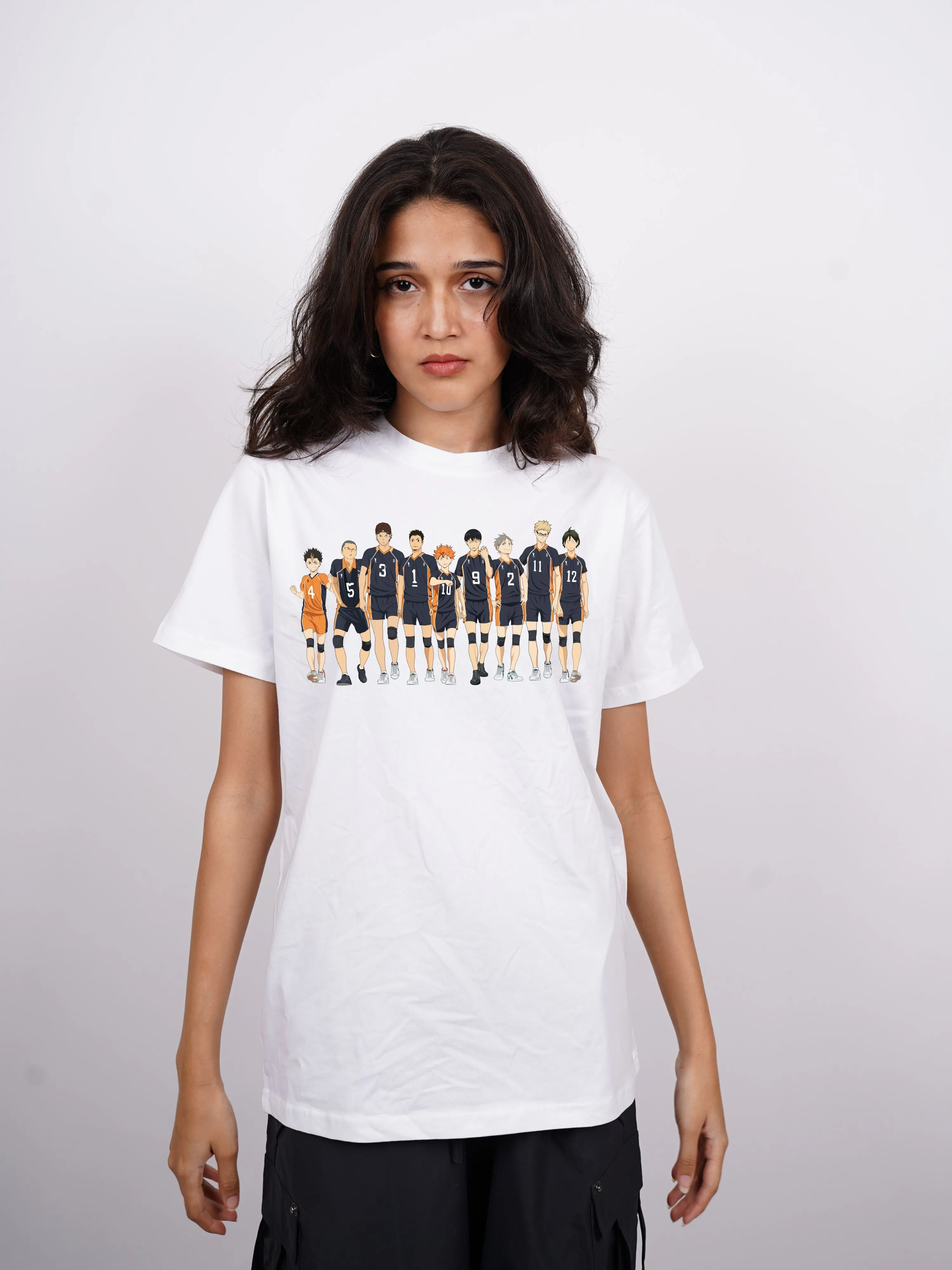 The Haikyu! : Burger Bae Oversized  Tee For Men and Women