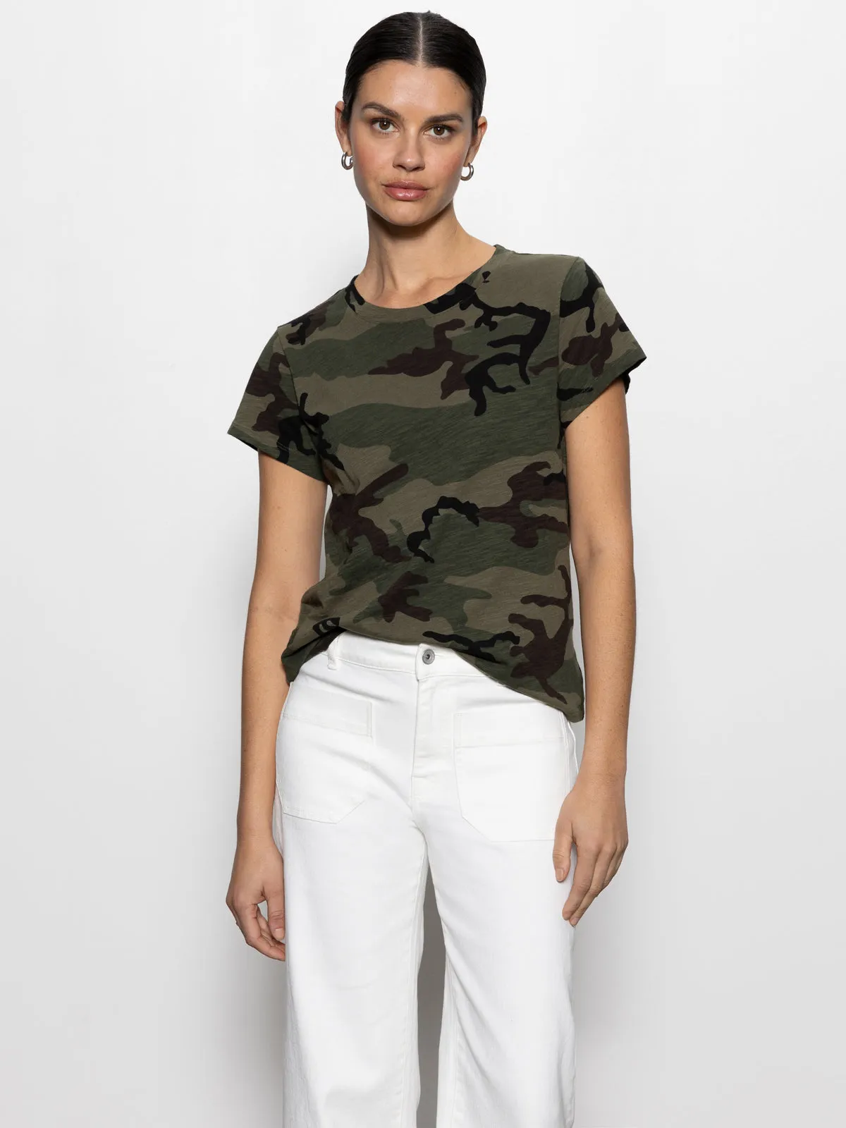 The Perfect Tee Hiker Camo Thermal Regulating Layer Modern Layering