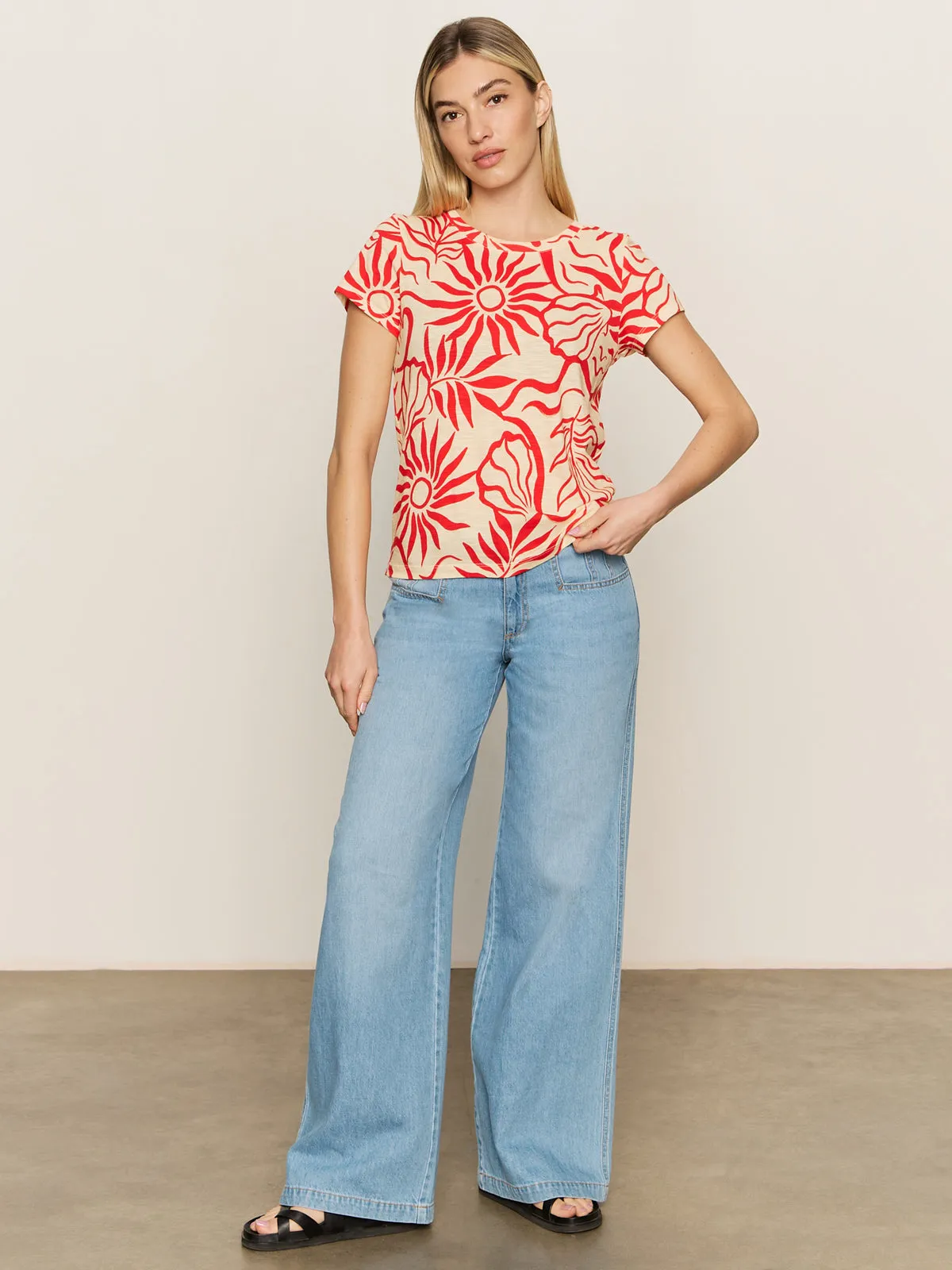 The Perfect Tee Sunny Riviera Casual Comfort Look