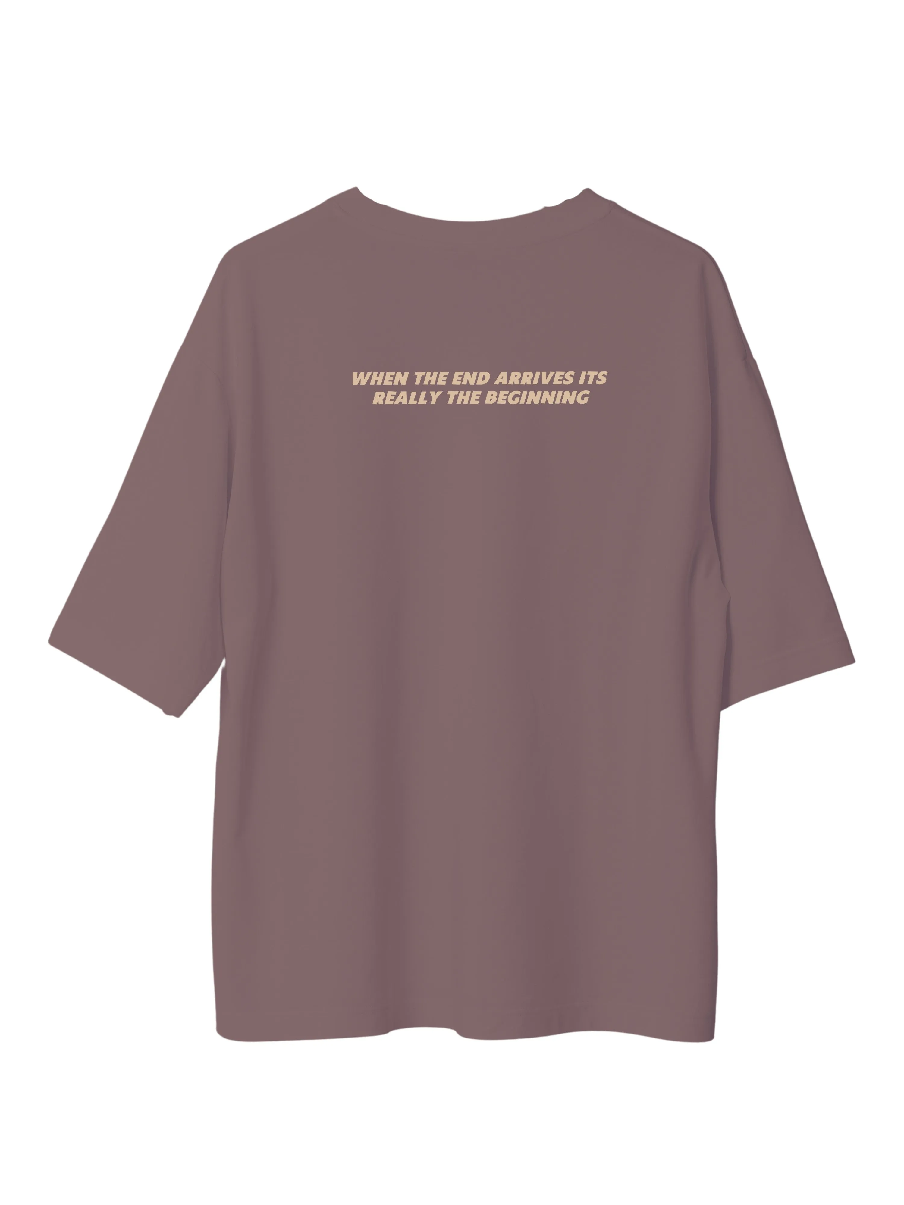 The Travis Scott : Dystopia: Burger Bae Oversized Tee For Men