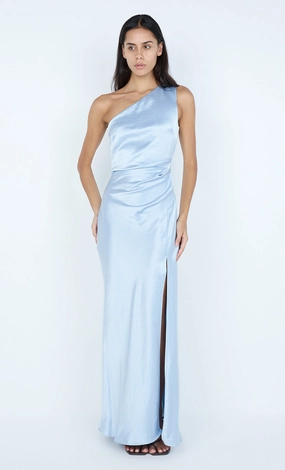 Timeless Layer THE DREAMER ASYM DRESS - DUSTY BLUE