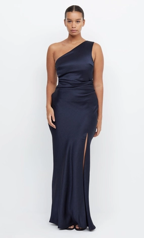 THE DREAMER ASYM DRESS - INK Fitted Mood