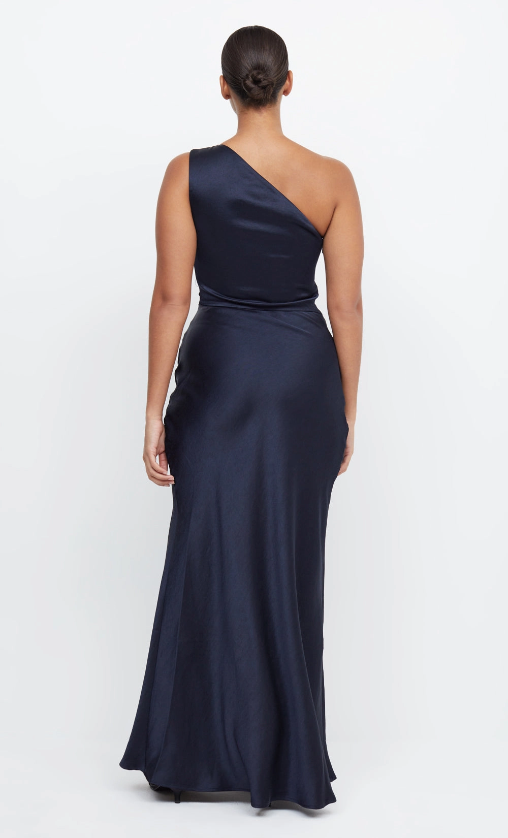 THE DREAMER ASYM DRESS - INK Refined Stitch
