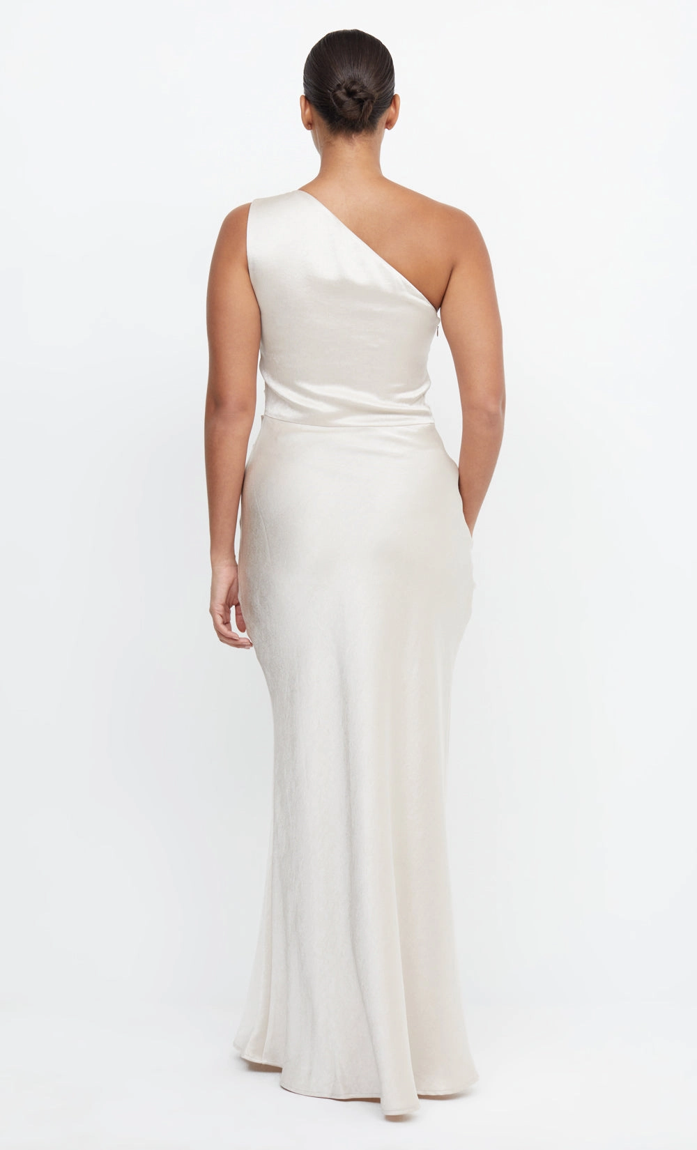 THE DREAMER ASYM DRESS - SAND Capsule-Wardrobe All Timewear