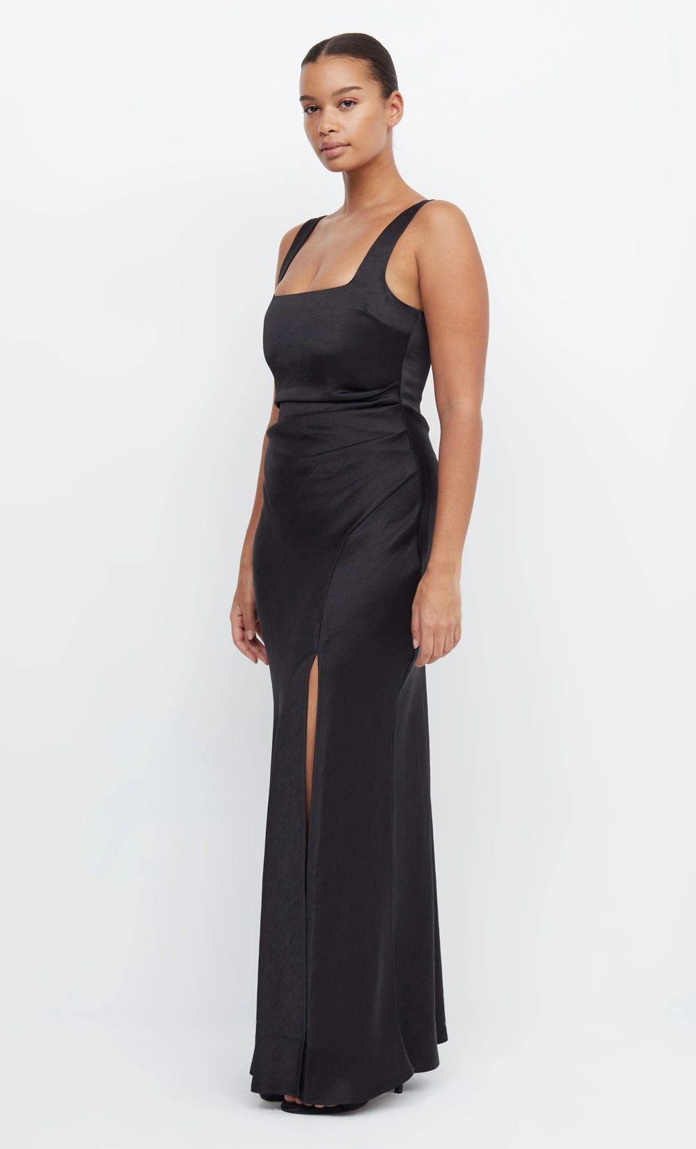 THE DREAMER SQUARE NECK DRESS - BLACK Tailored Wear