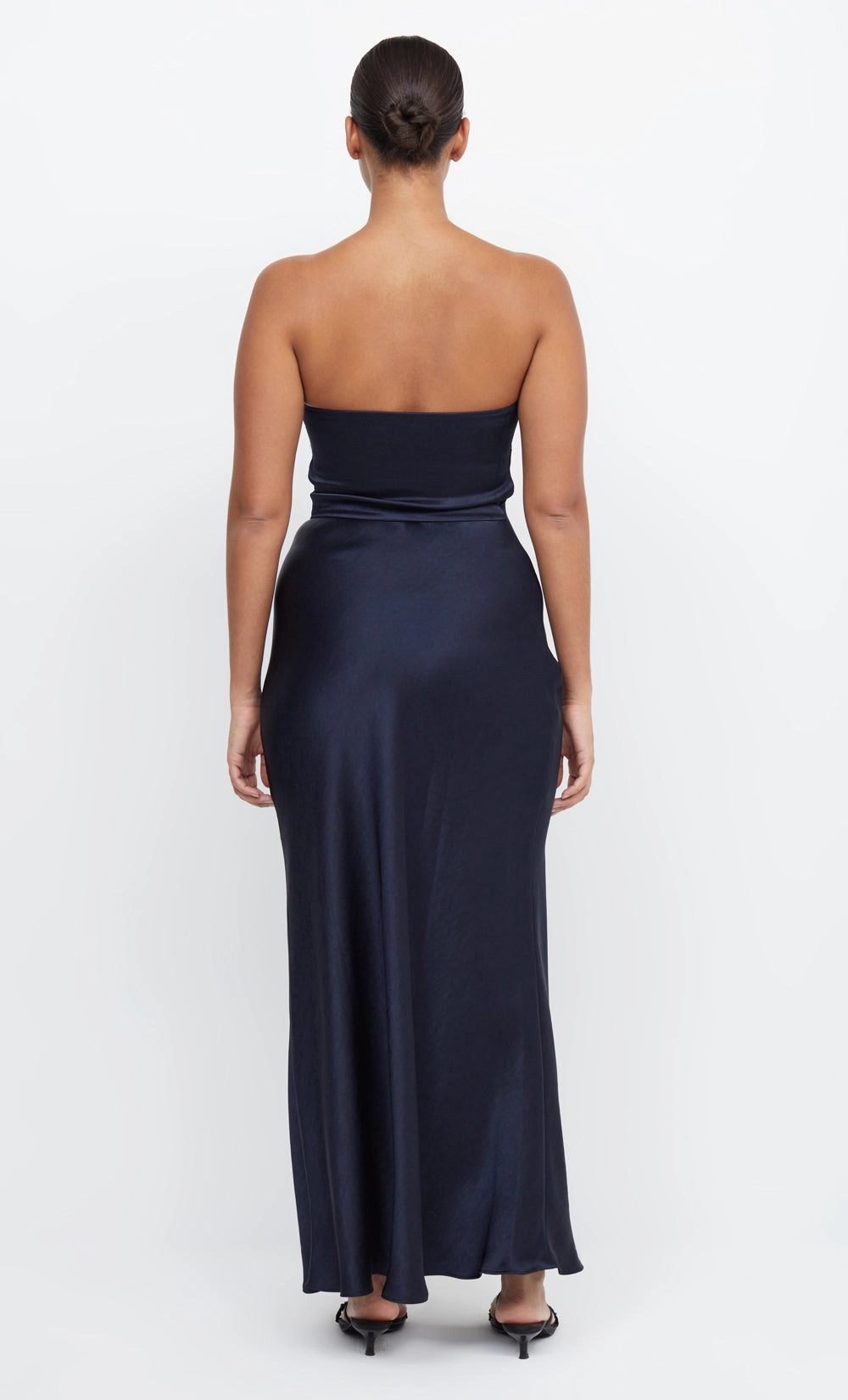 THE DREAMER STRAPLESS DRESS - INK Fashionable Fit Flattering Cut