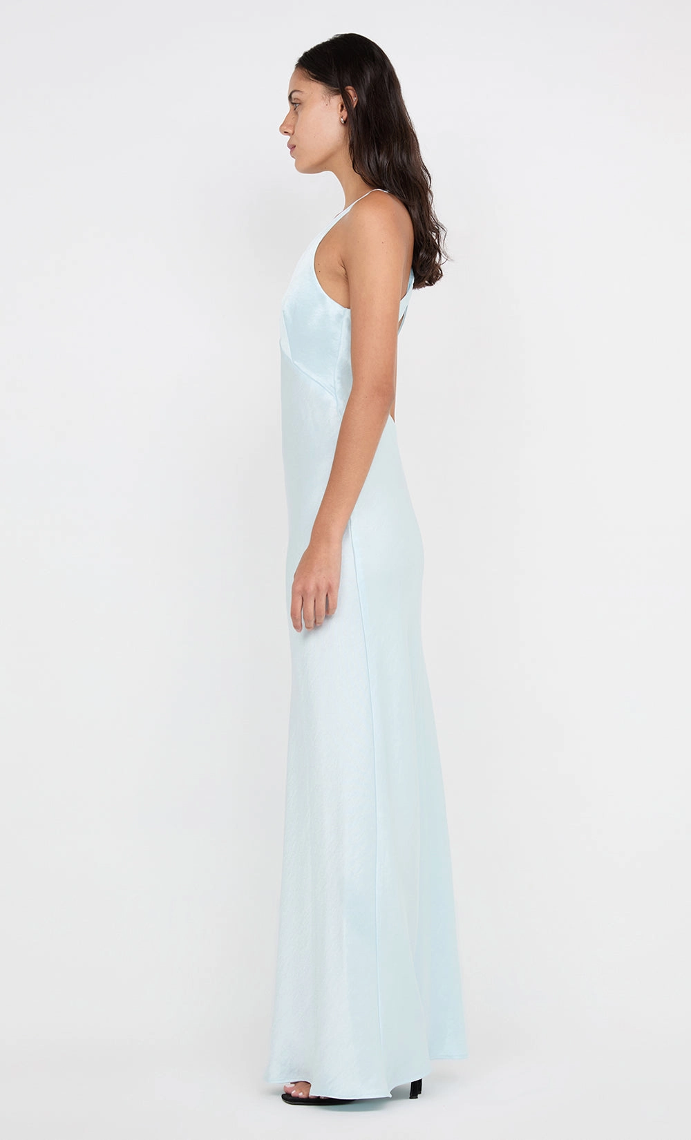 THE DREAMER V NECK DRESS - ARCTIC BLUE Skirt Flare