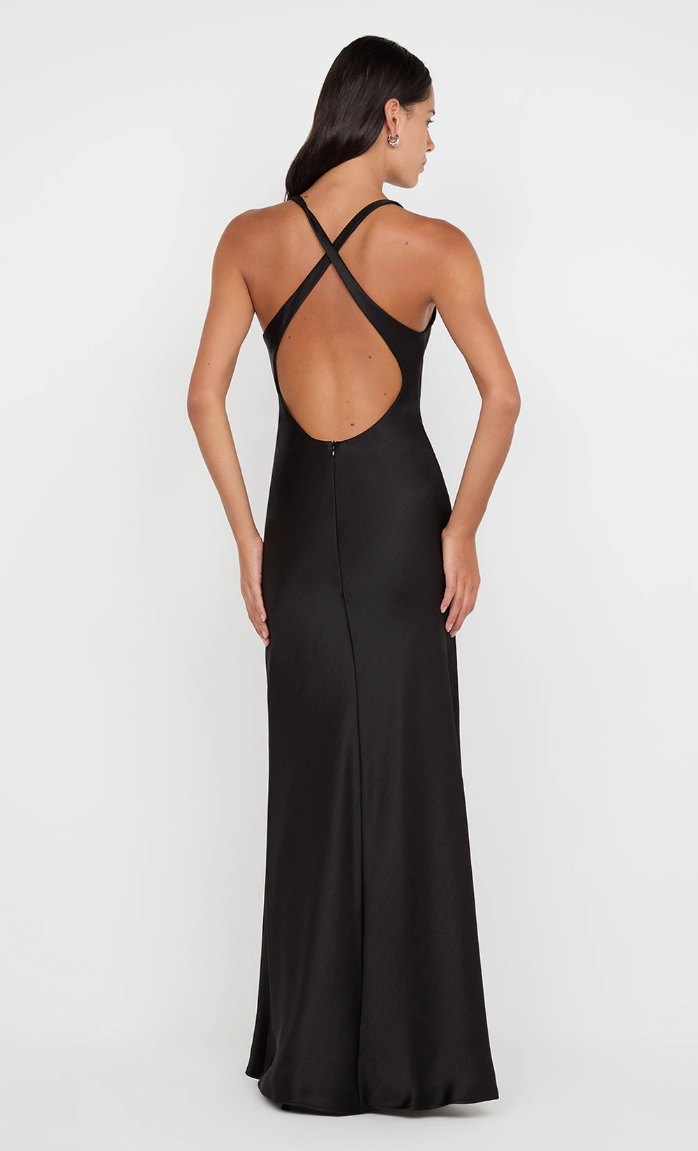 THE DREAMER V NECK DRESS - BLACK Style Moment Pure Stitch