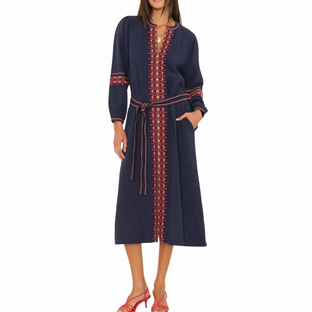Neutral-Shade NoiseFreeFabric Gabriella Dress