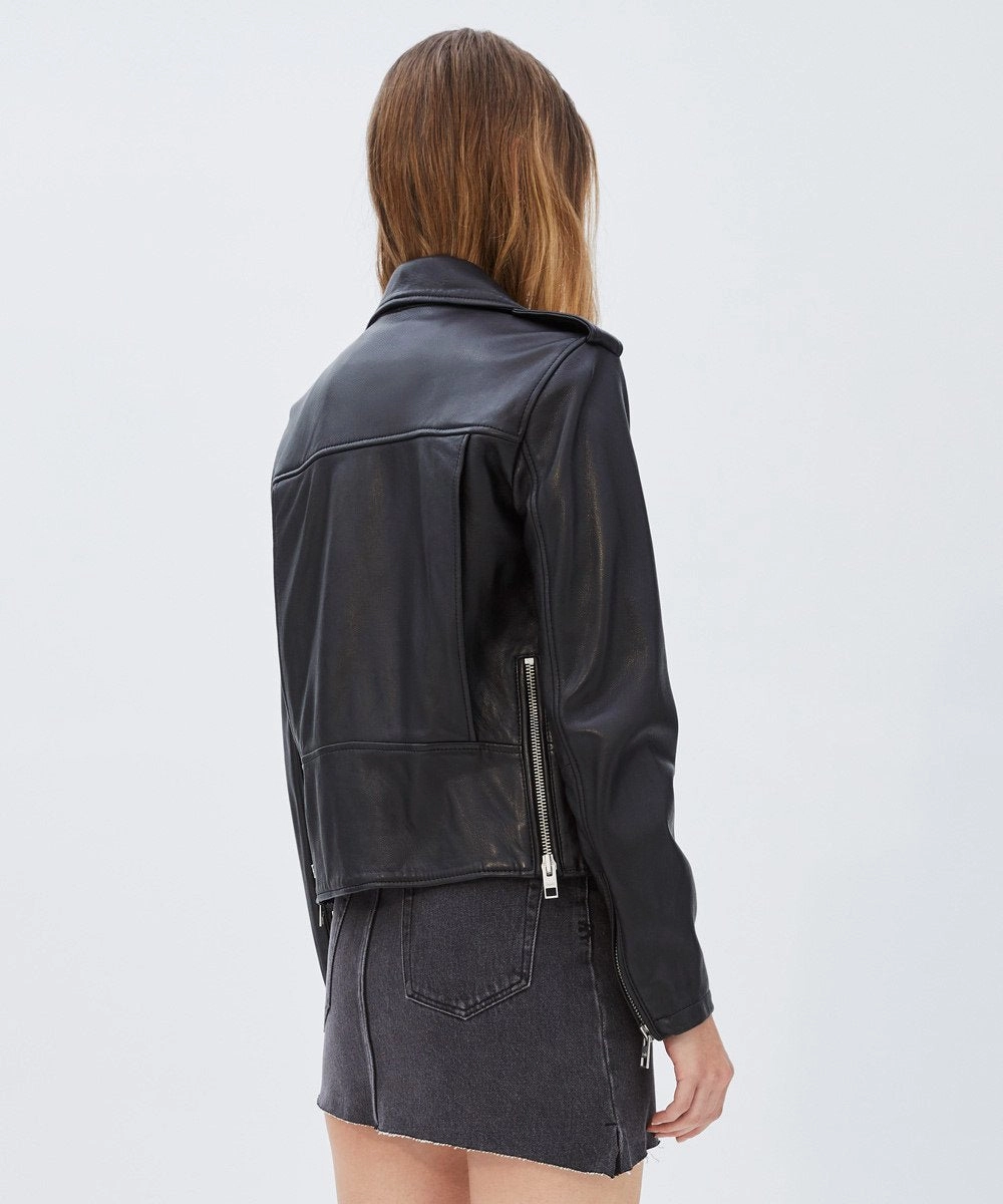 BAD COMPANY BIKER BLACK LEATHER futuristic Heavy Duty