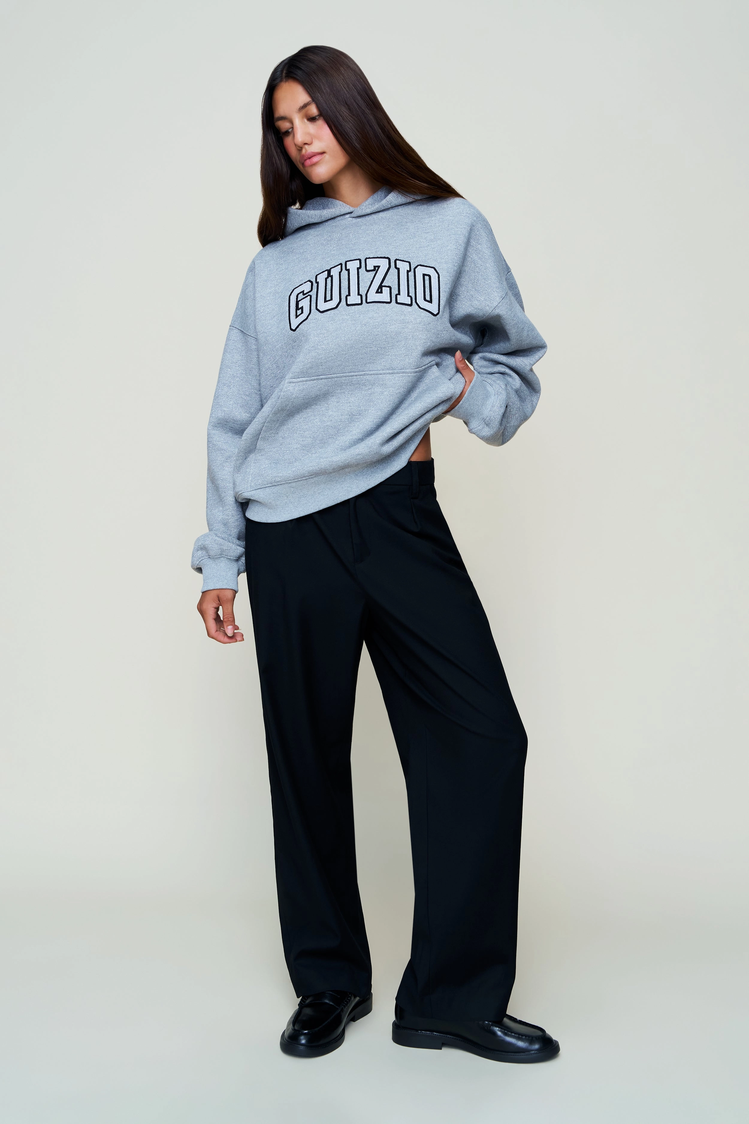 Simple Look Guizio Sparkle Pullover Hoodie