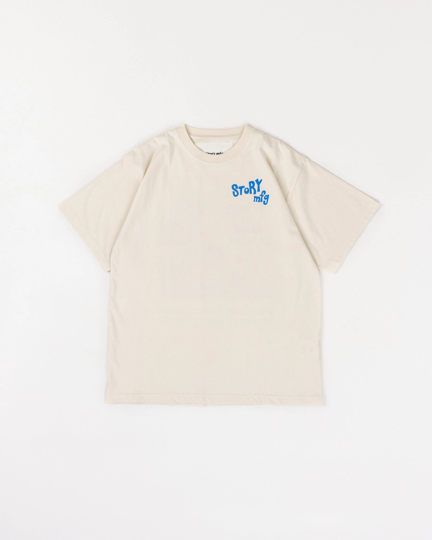 Longline Hemline Drop Shoulder Cut Grateful Tee SS - Ride The Wave