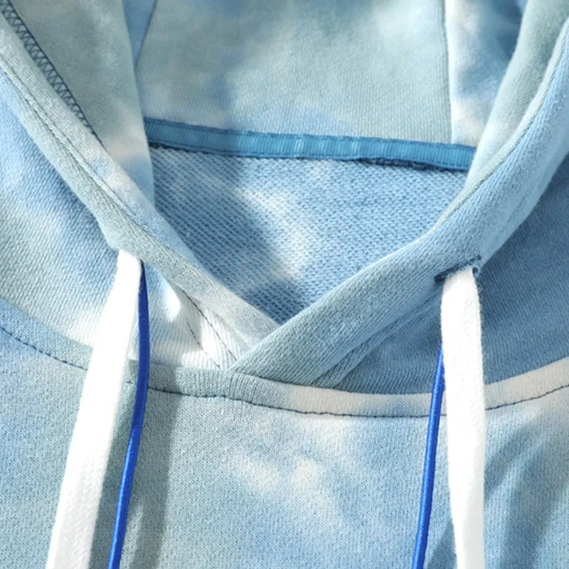 Tie Dye Oversized Men Hoodies