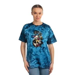 Tie Dye Shirt-Alice in Wonderland 101 Goth Series , Tie Dye Graphic Tee