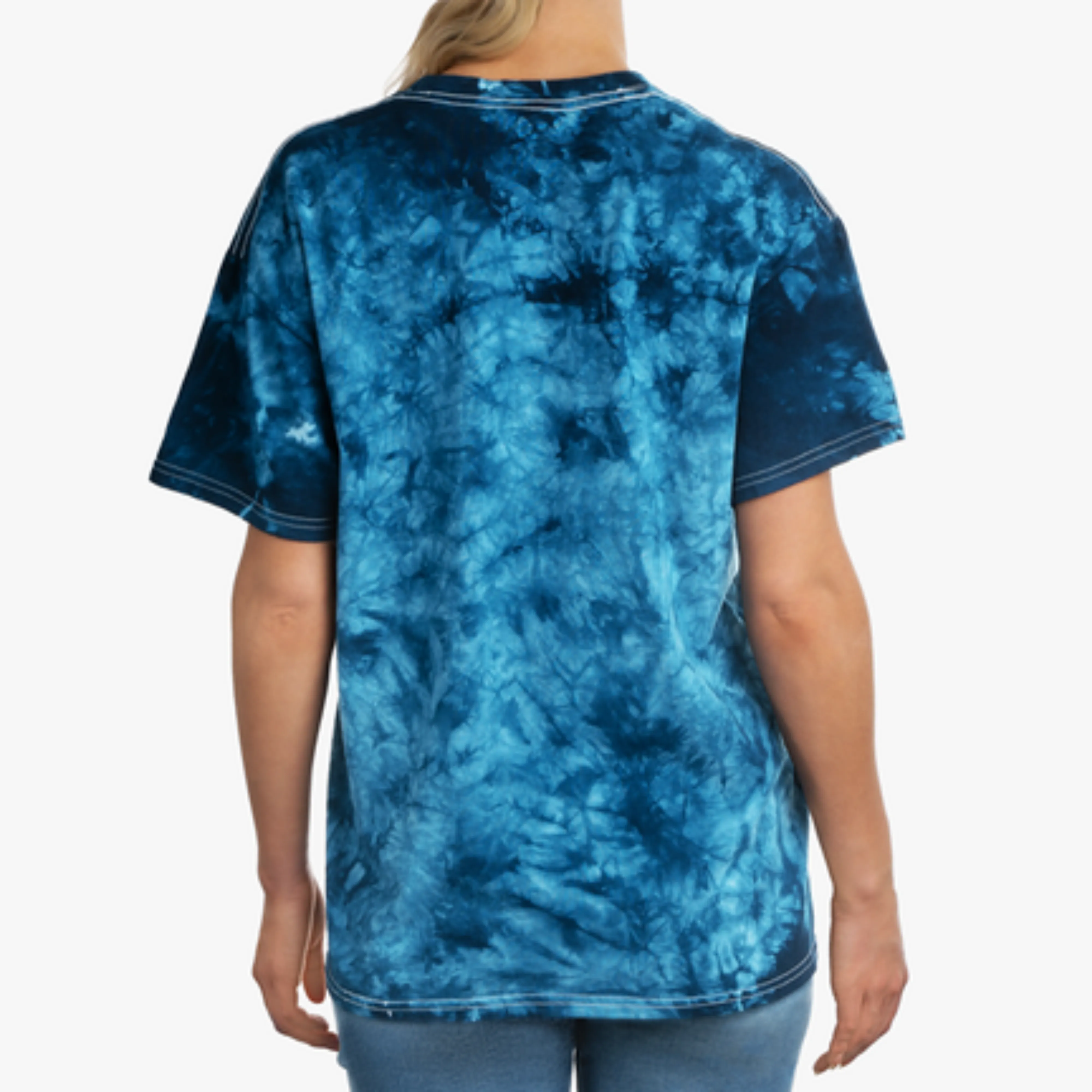 Tie Dye Shirt-Alice in Wonderland Rabbit 37 Red Series ,Tie Dye Graphic Tee
