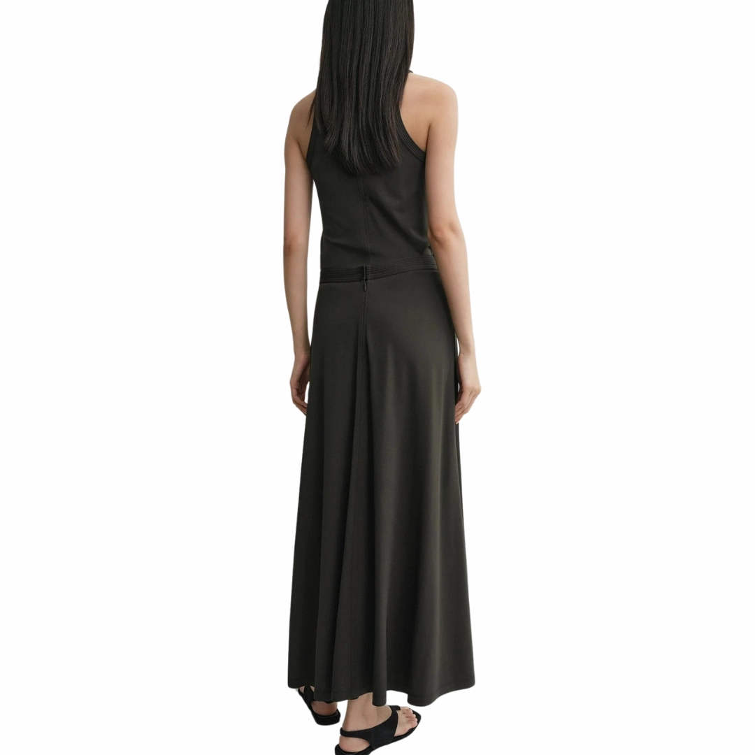 High Shine Easy Outfit Fluid Jersey Skirt