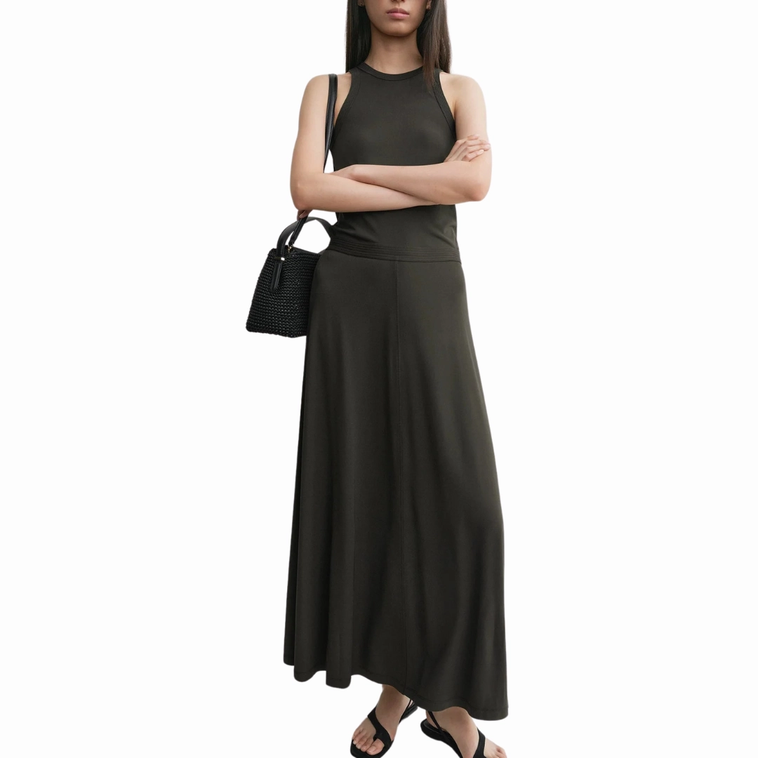 Fluid Jersey Skirt casual finish