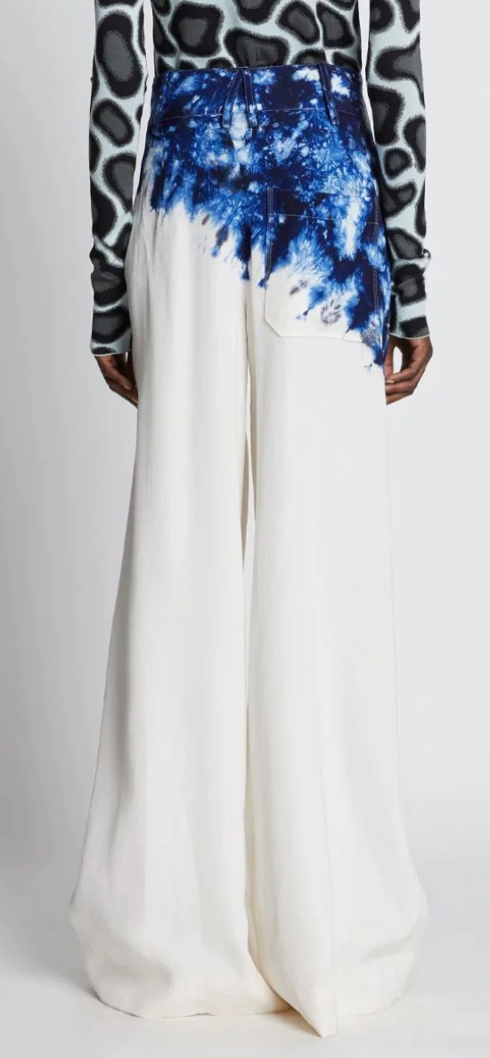 Modern Comfort Tie Dye Silk Pant