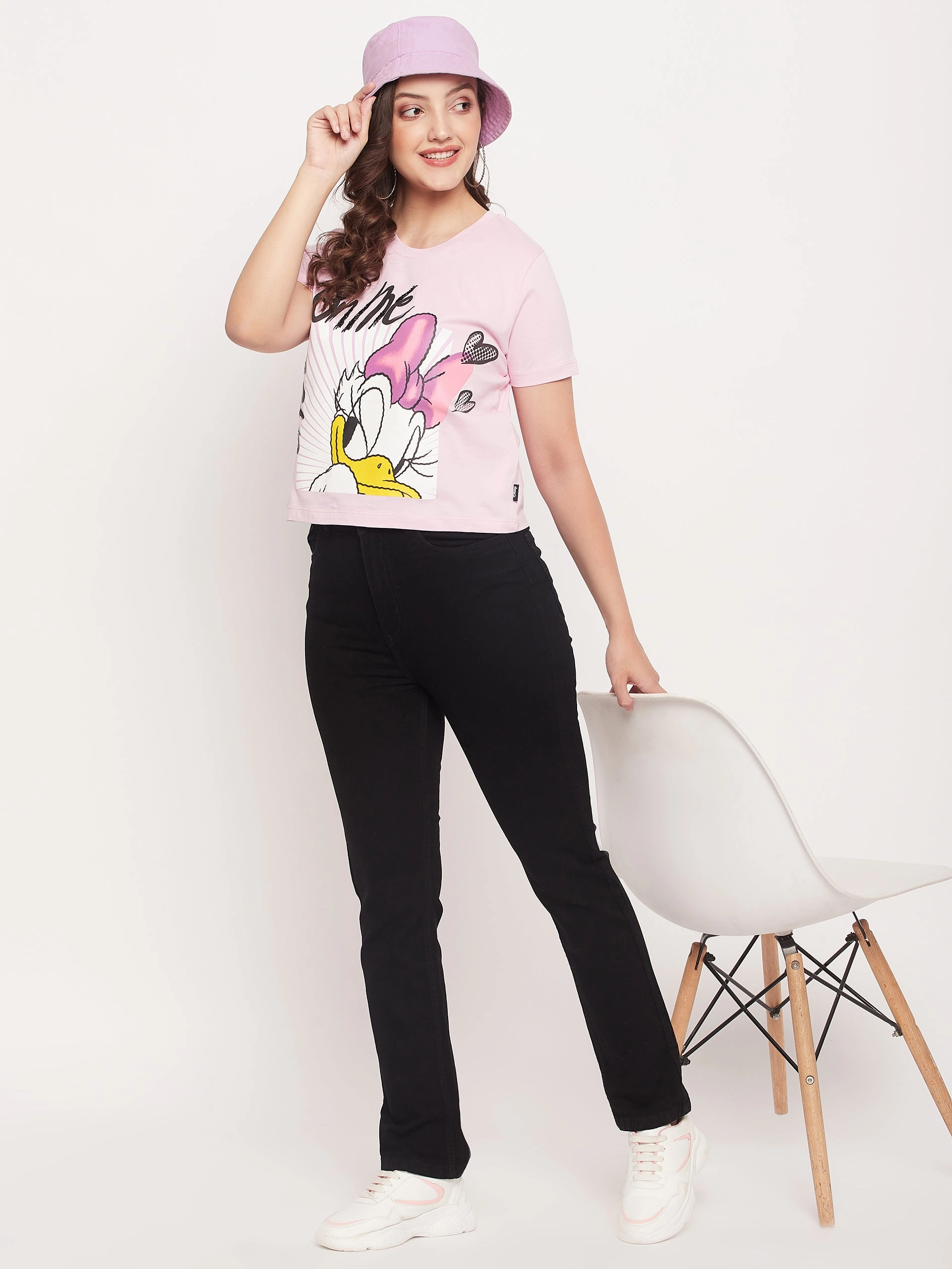 Madame Disney Daisy Nude Regular Fit T-Shirt Recommended Vibrant Colors
