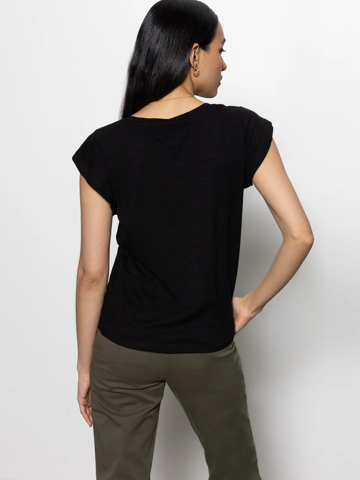 Anti-bacterial West Side Tee Black