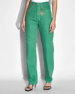 Fray Resistant Hem Timeless Waist PLAYBACK JADE