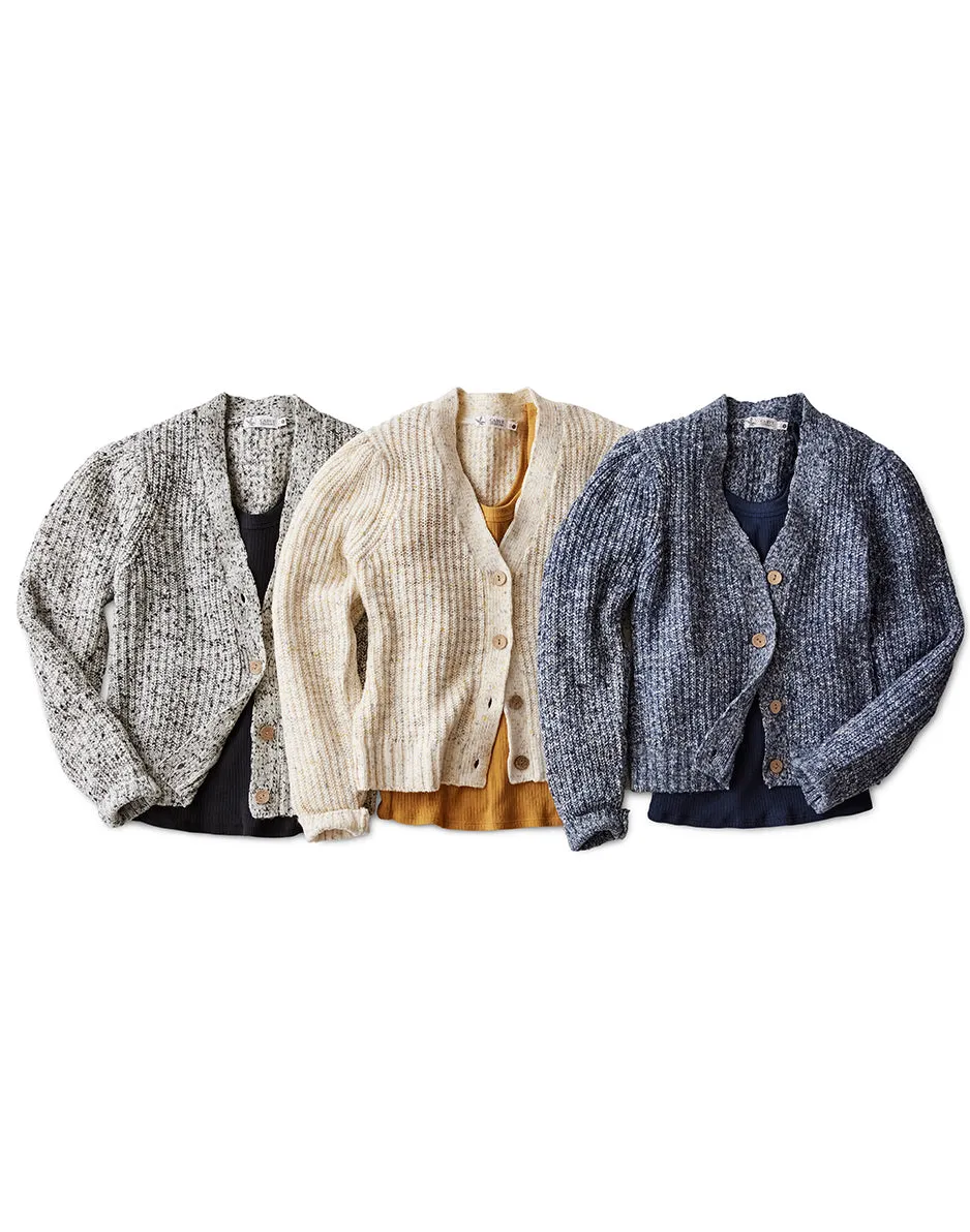 Tinsley Spacedye Sweater: Navy Multi