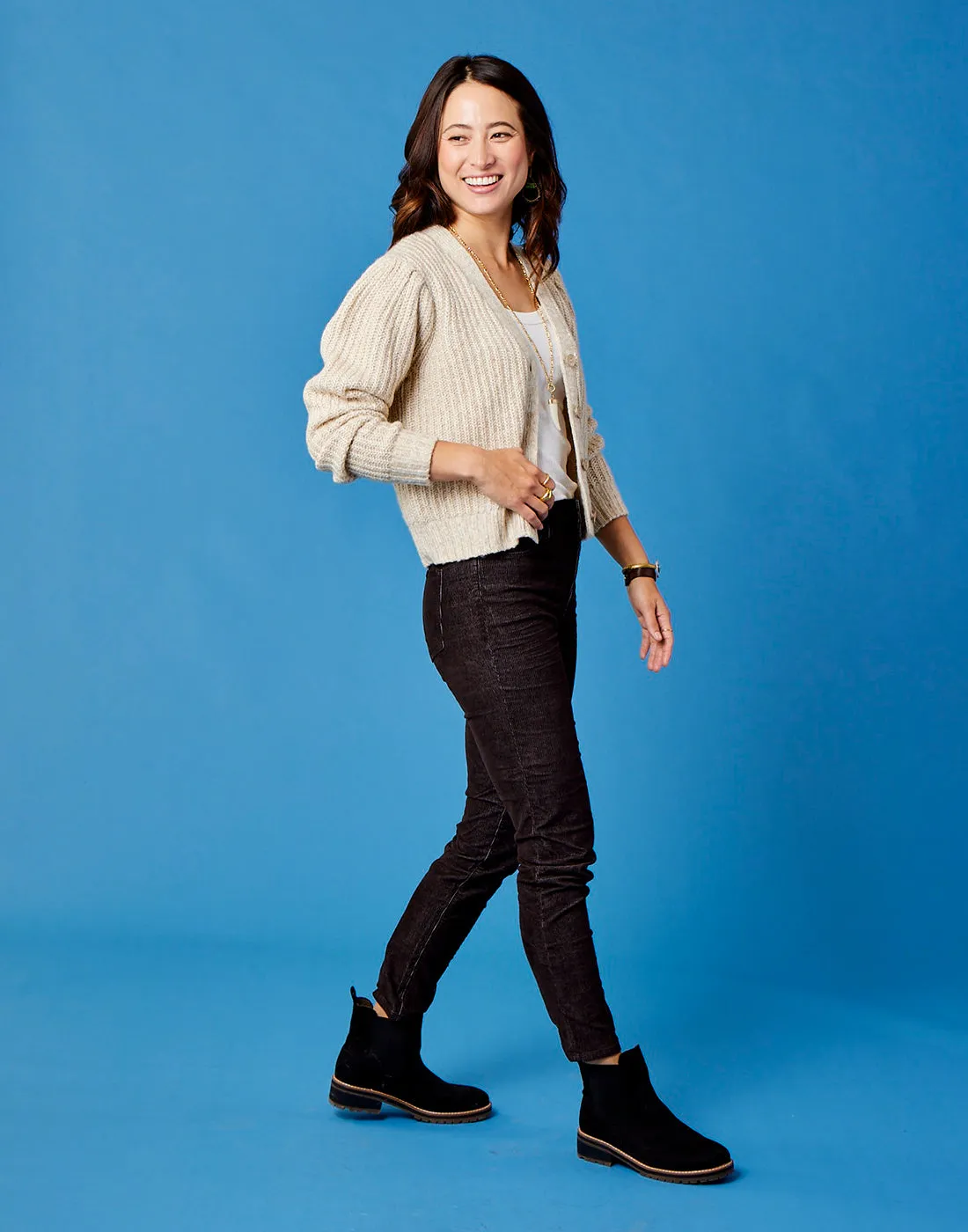Tinsley Sweater: Cloud Heather - FINAL SALE